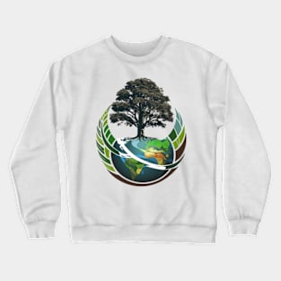 Earth day Crewneck Sweatshirt